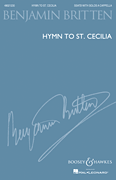 Hymn to Saint Cecilia SSATB Choral Score cover